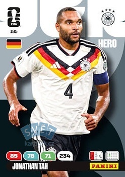 Jonathan Tah Germany Panini FIFA World Cup 2026 Adrenalyn XL #195